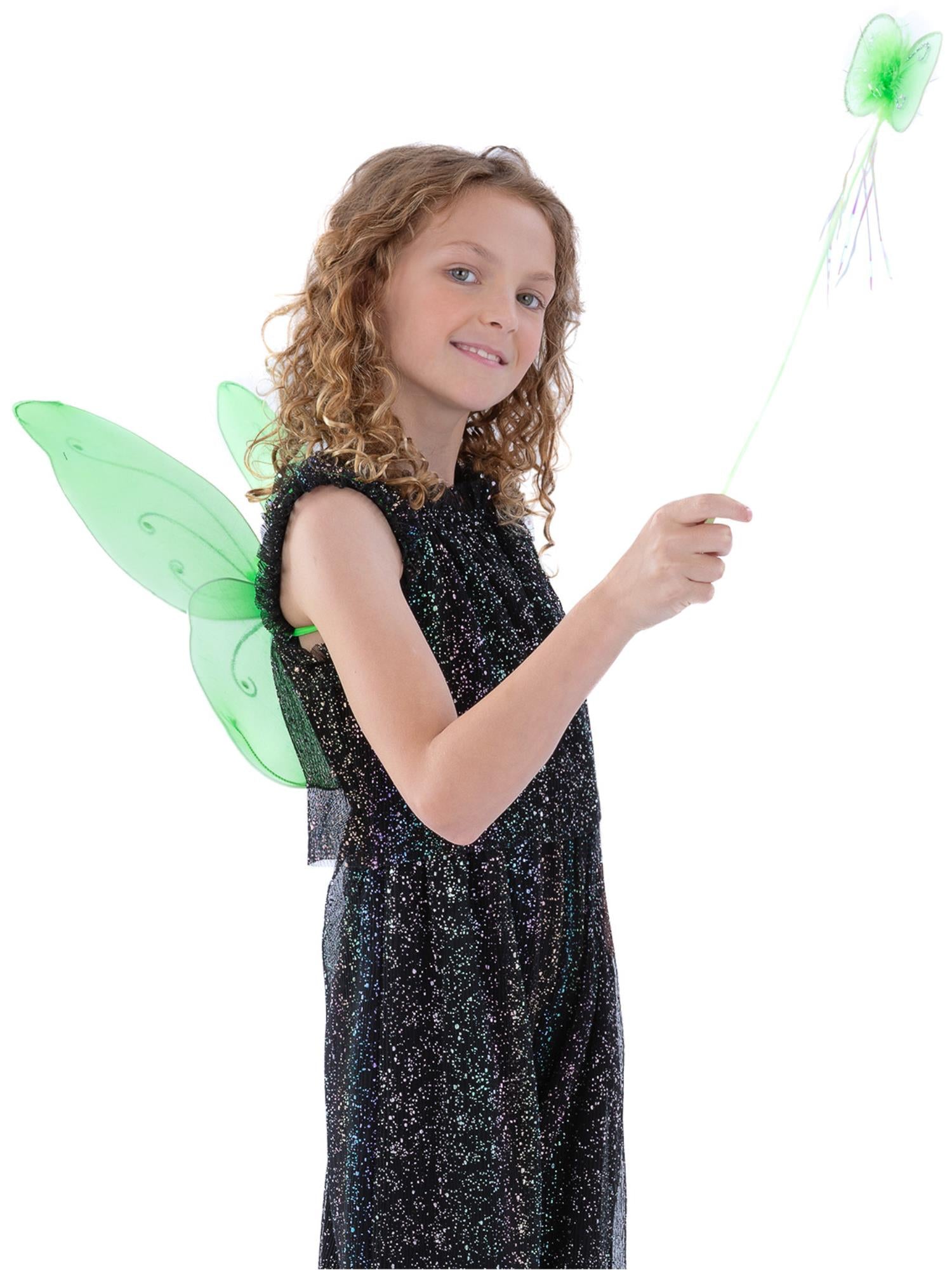 Butterfly Wings & Wand, Green 1