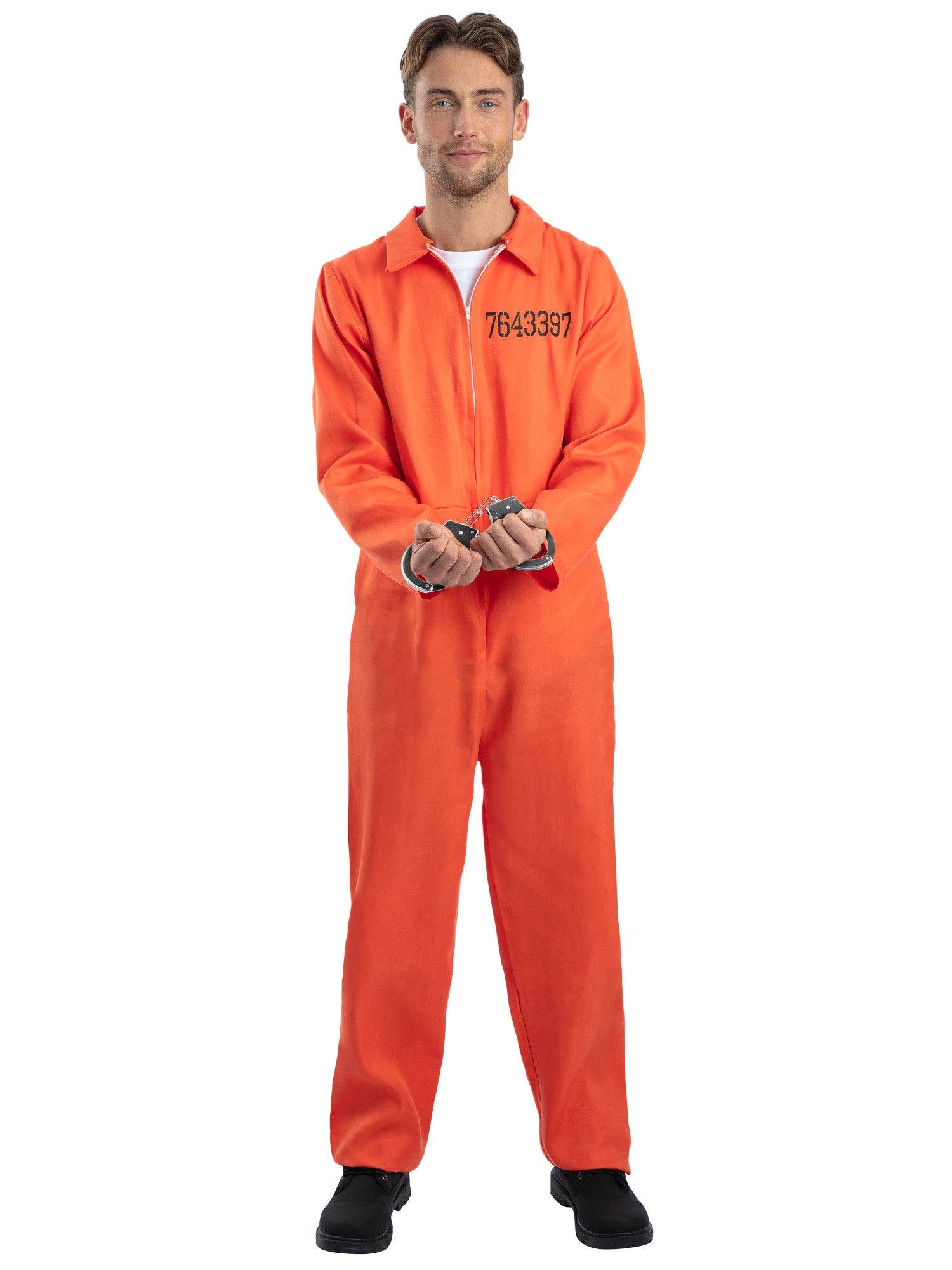 Escaped Prisoner Costume, Orange 1