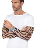 Tattoo Arm Sleeves 2Pk, Nude & Black 1