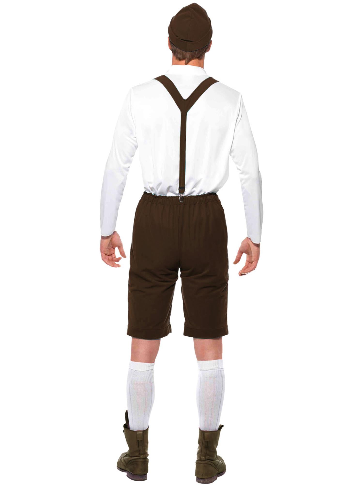 Bavarian Man Costume, Brown 2