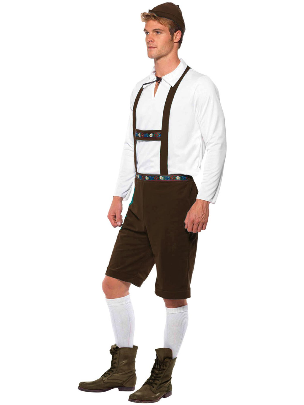 Bavarian Man Costume, Brown 3