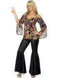 Hippie Costume, Female, Black 1