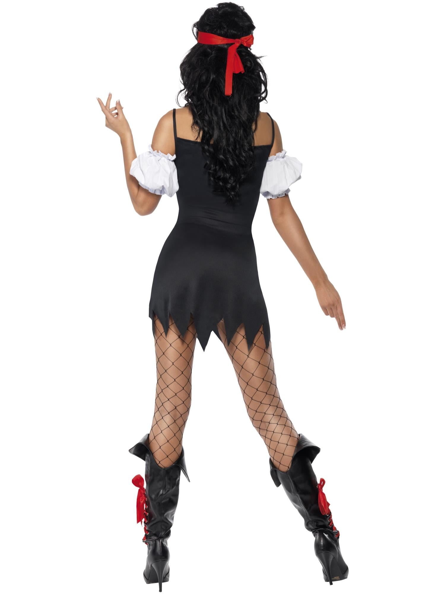Pirate Costume, Red & White 2