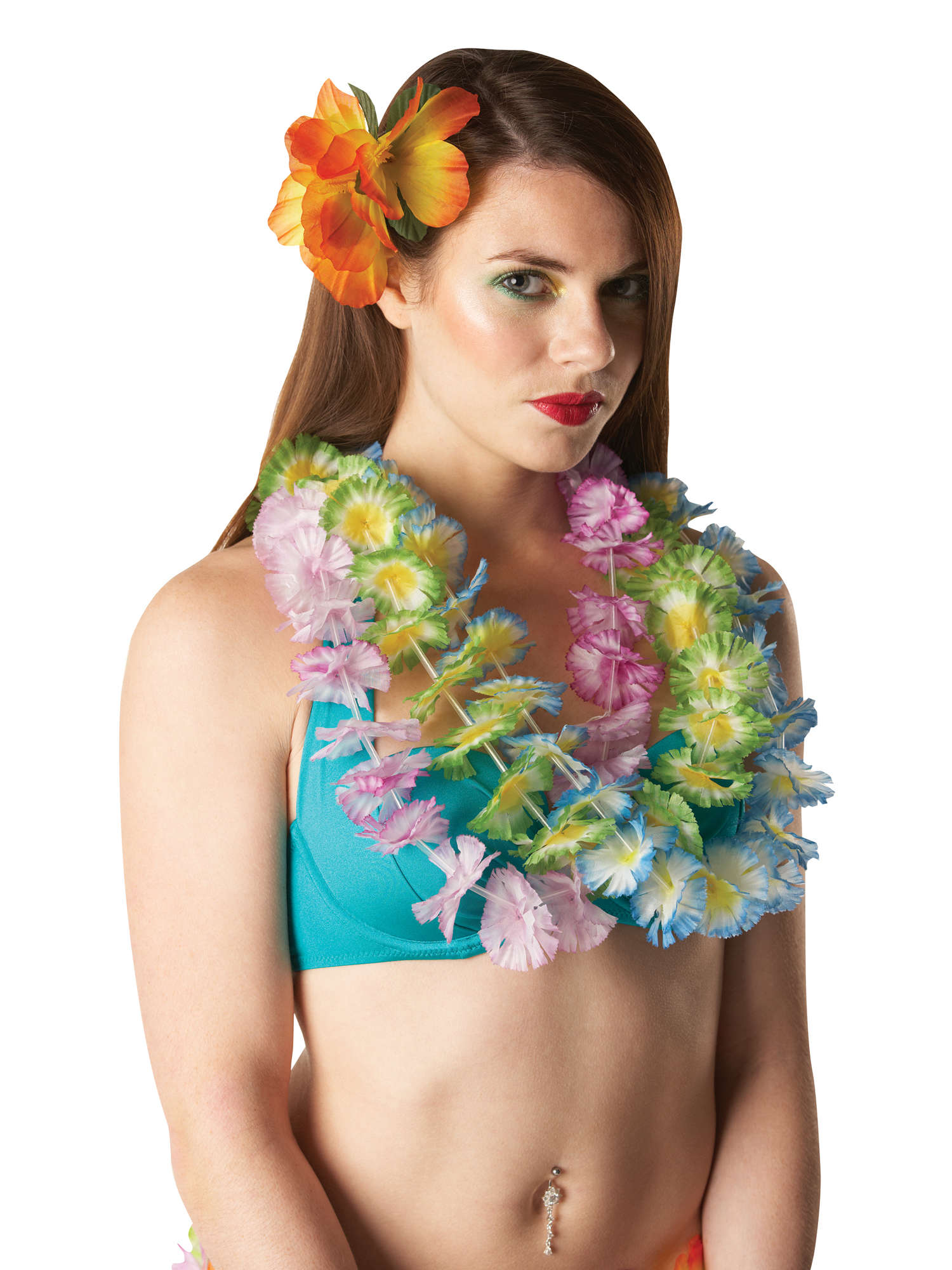 Hawaiian Lei-Bu/Wh/Yel 2