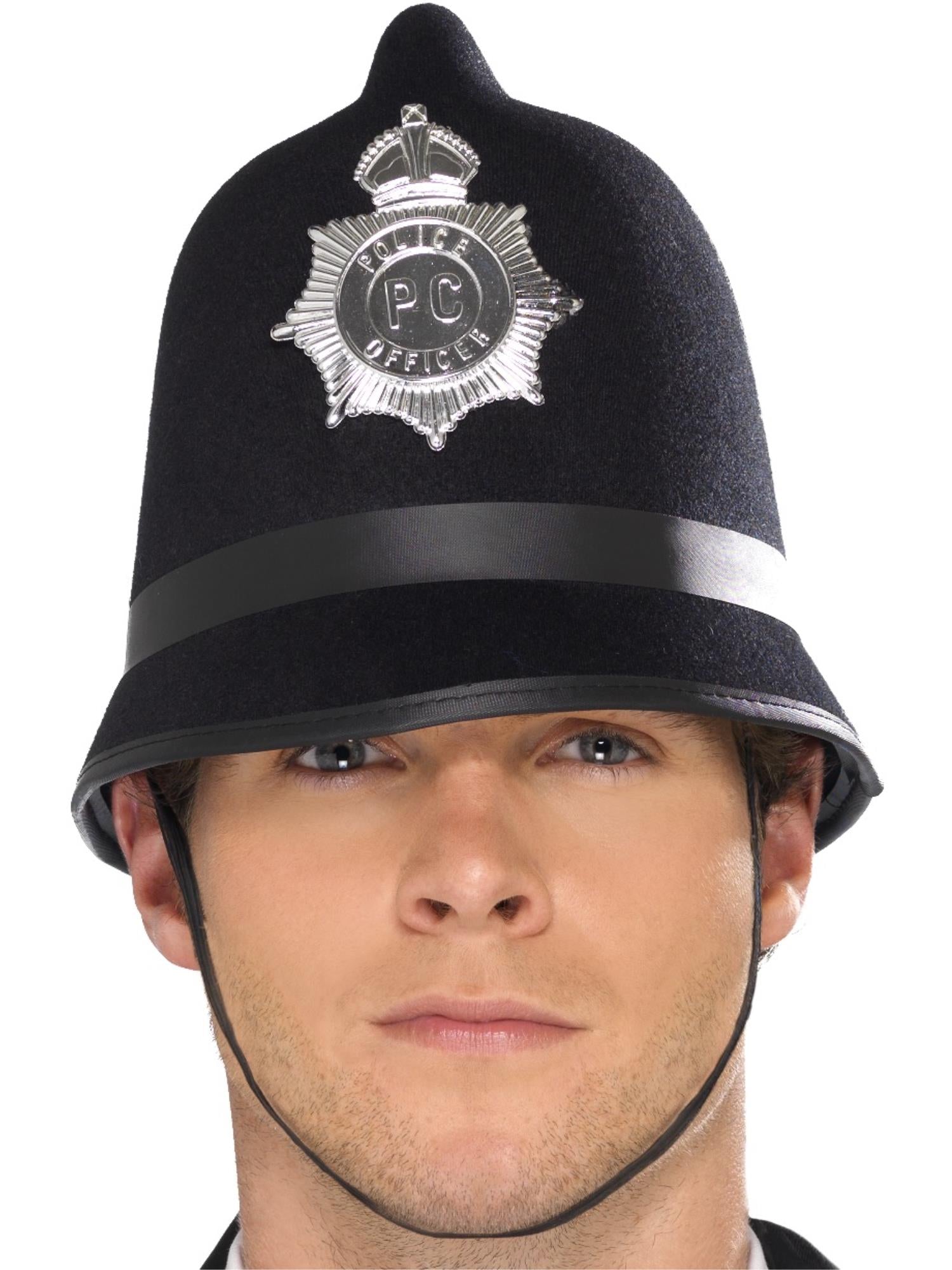 Police Hat, Black 1