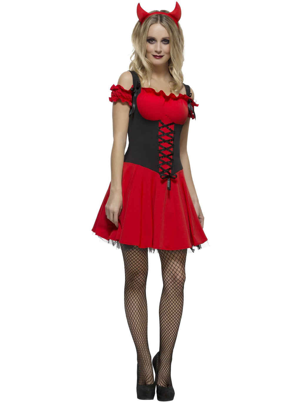 Fever Wicked Devil Costume, Red 1