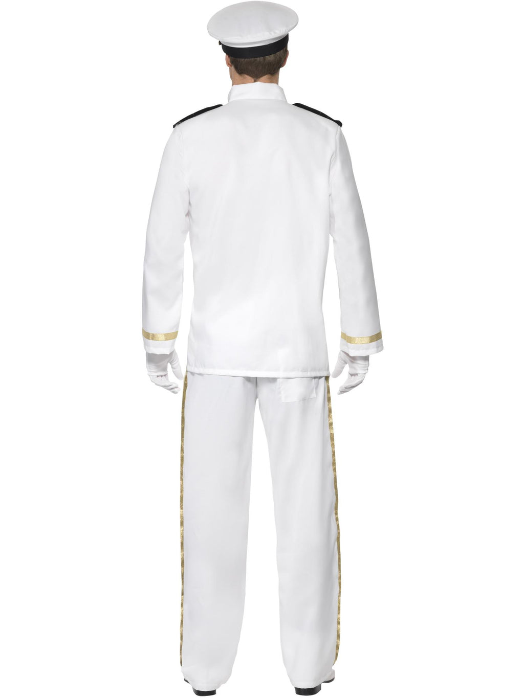Deluxe Captain Costume, White 2
