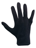Mens Black Cotton Gloves 1
