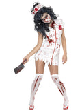 Zombie Nurse Costume, White 1