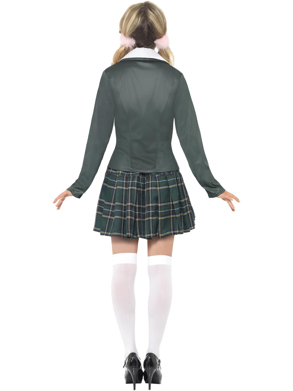 Preppy Schoolgirl Costume, Grey 2