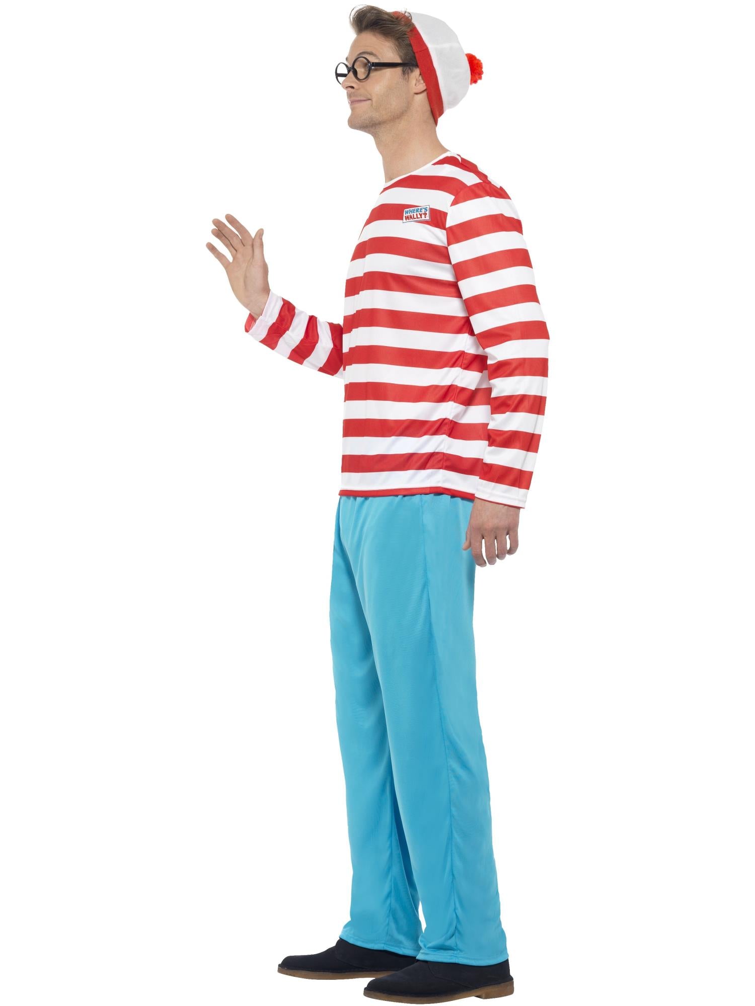 Where's Wally? Costume, Red & White 3