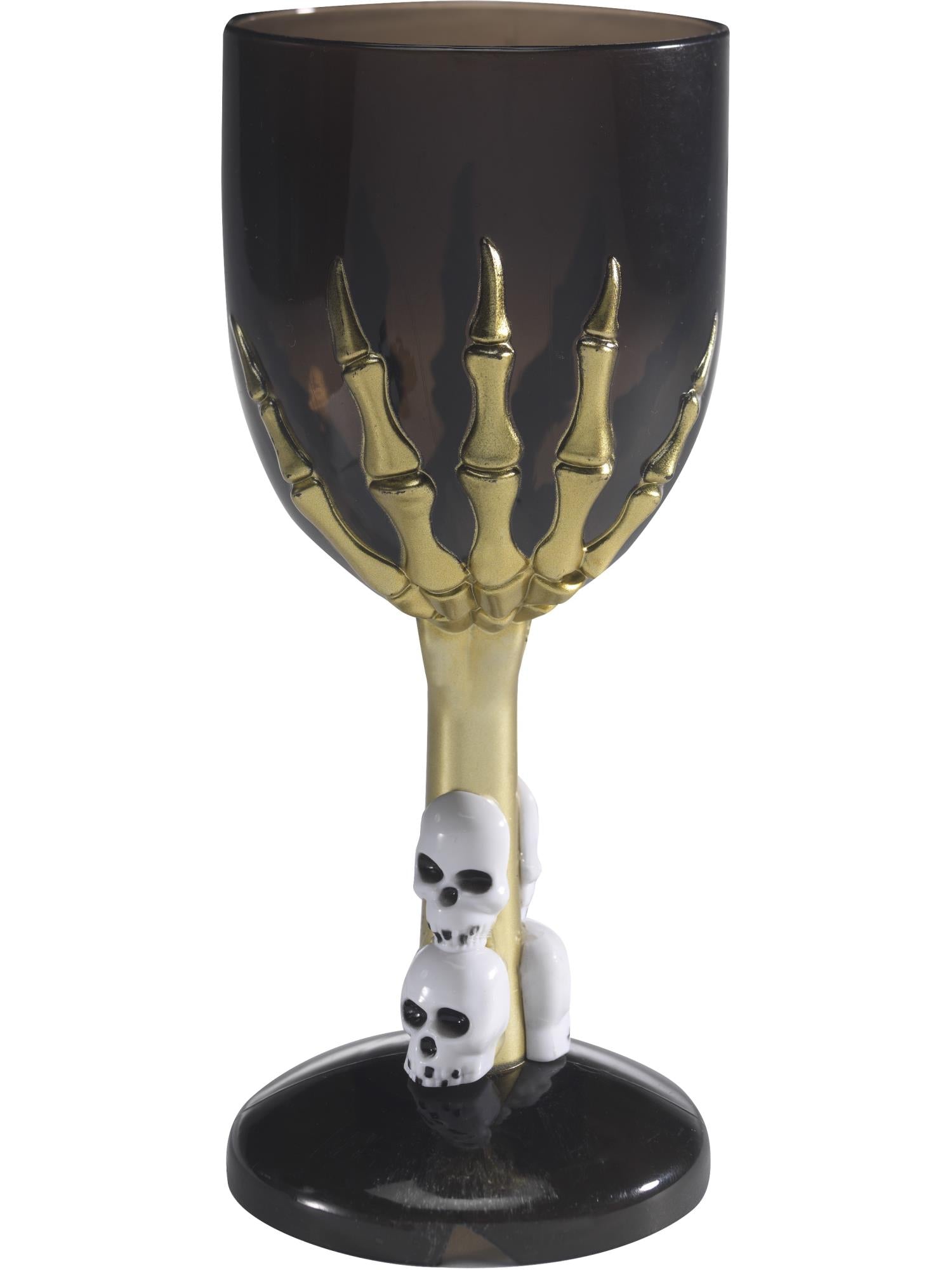 Gothic Wine Glass, Black 1