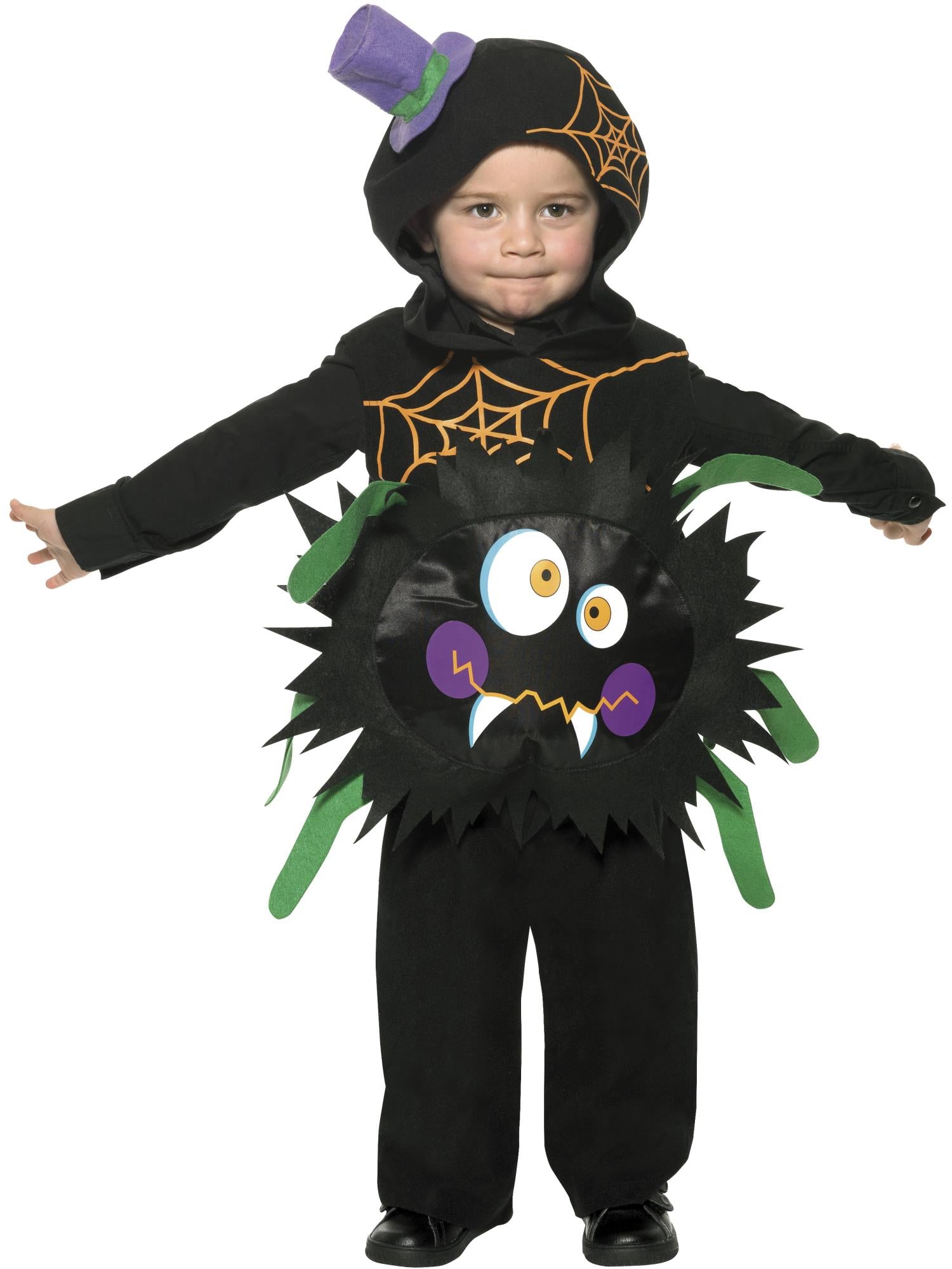 Crazy Spider Costume, Black 1
