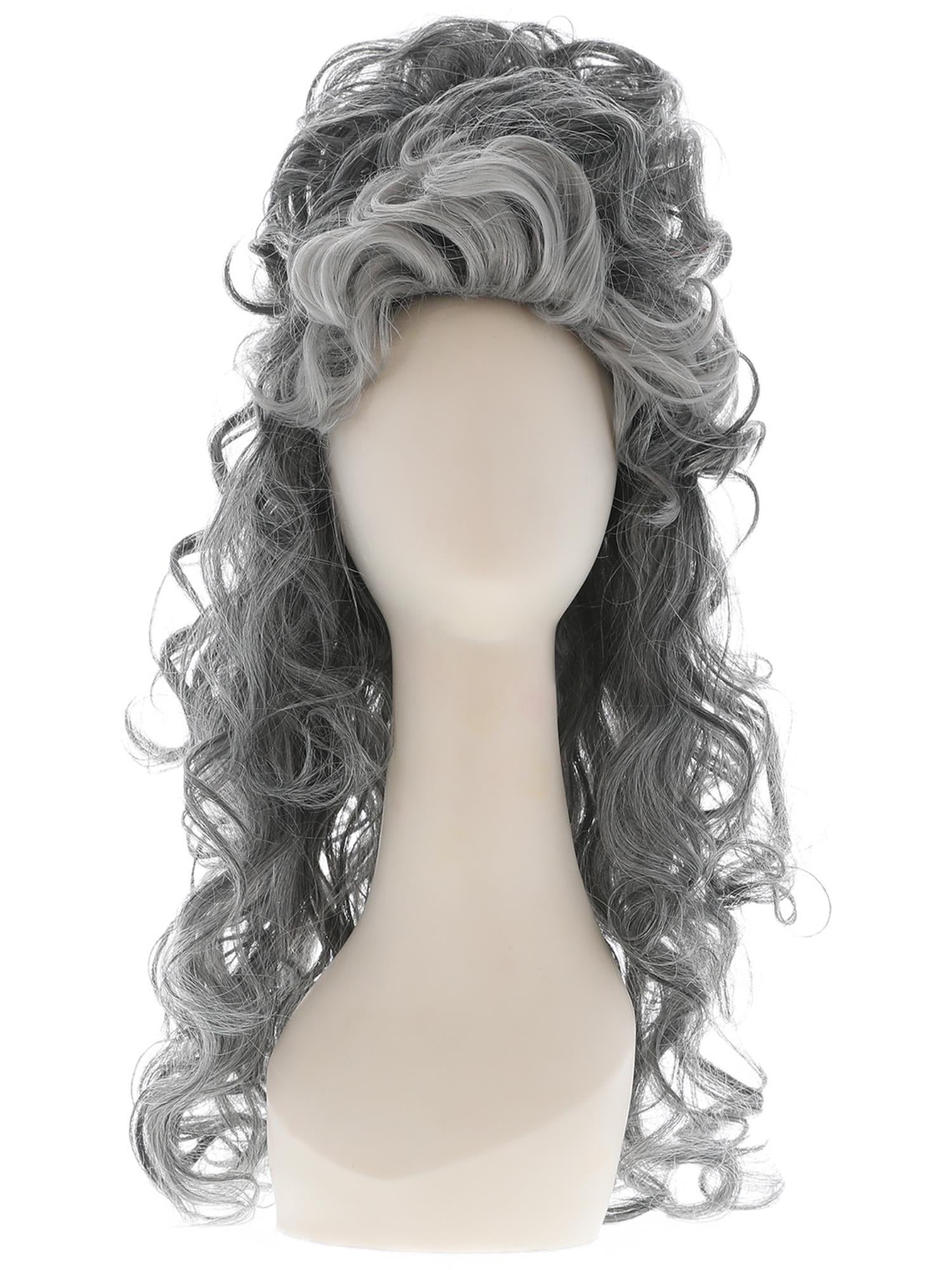 Medeia Witch Beehive Wig, Grey 3