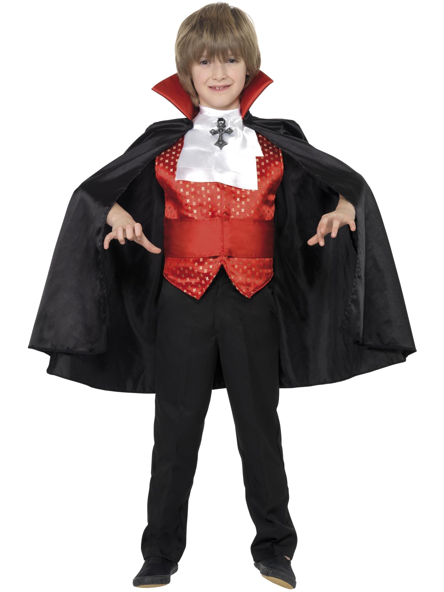 Dracula Boy Costume, Black 1