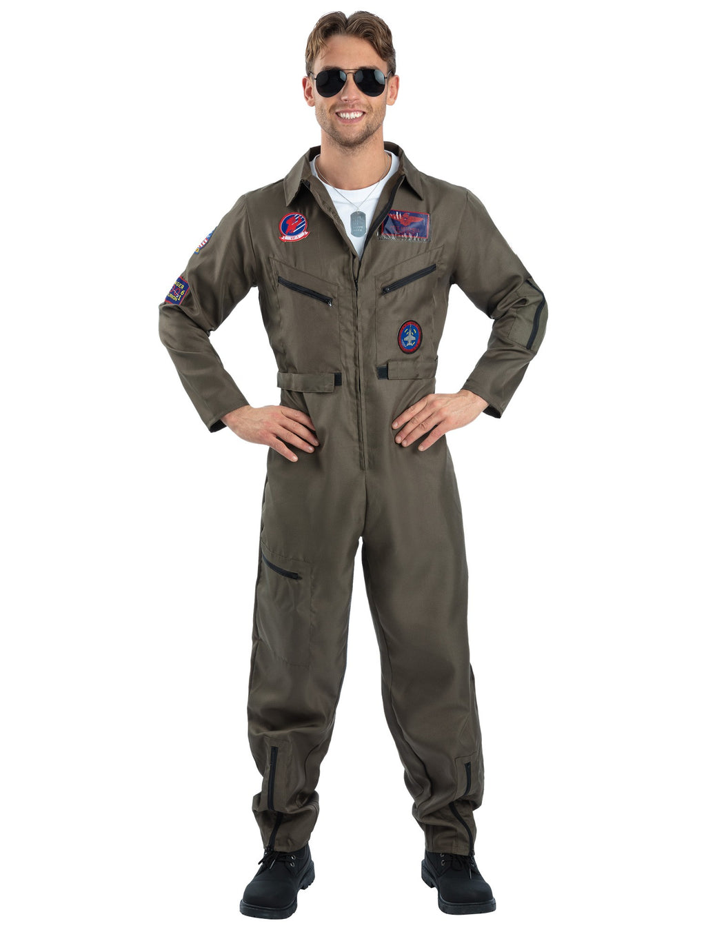 Top Gun Costume, Green 1