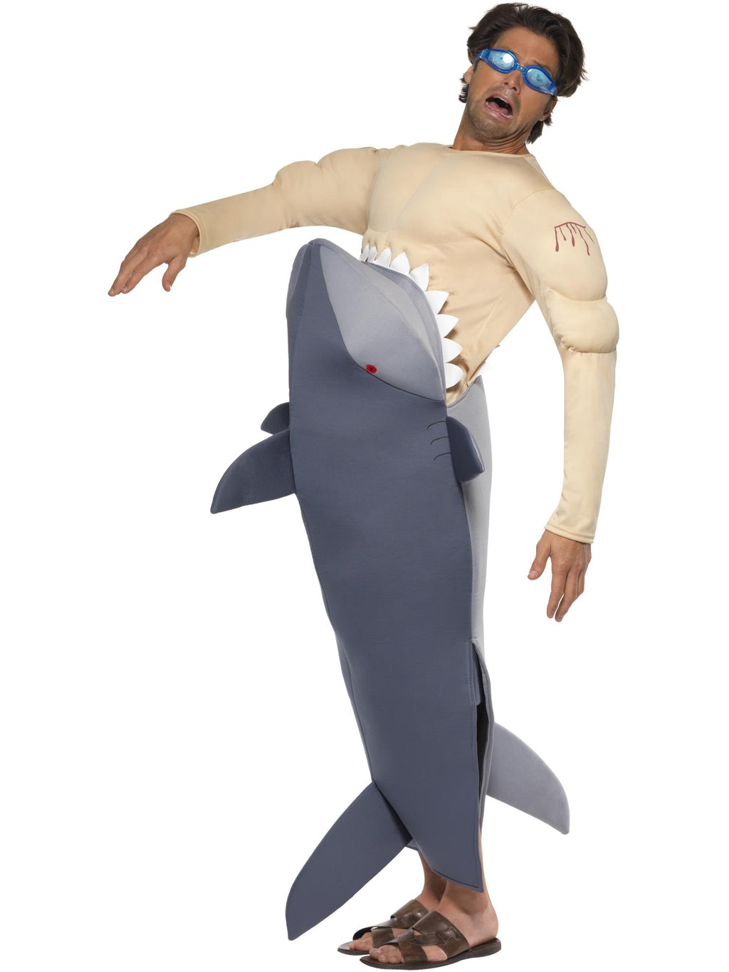 Man-Eating Shark Costume, Grey 1