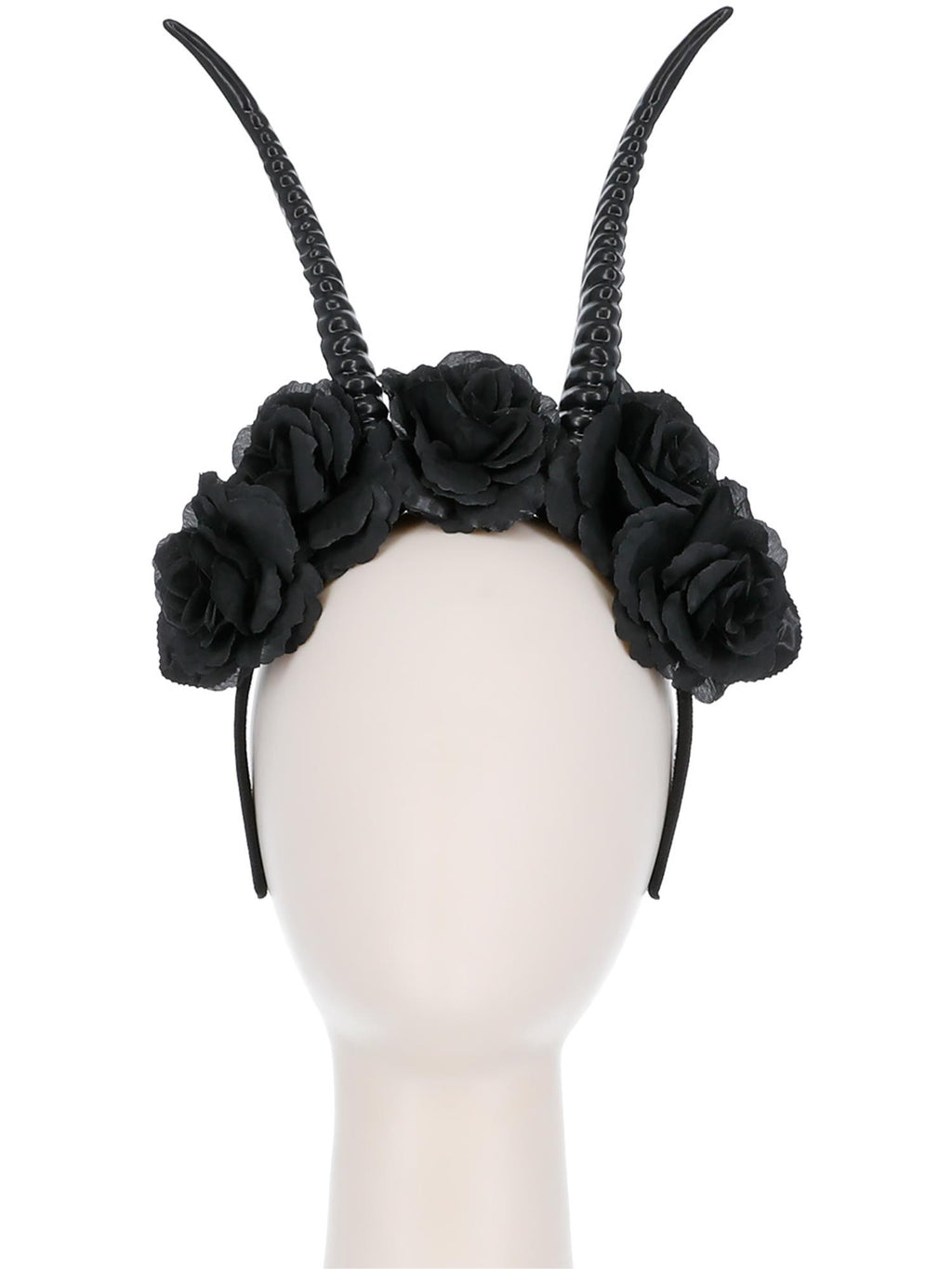Demon Horn Flower Headband 2