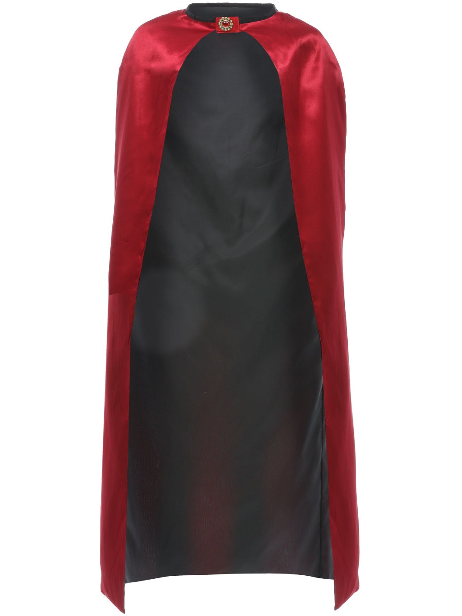 Reversible Cape, Red & Black 4