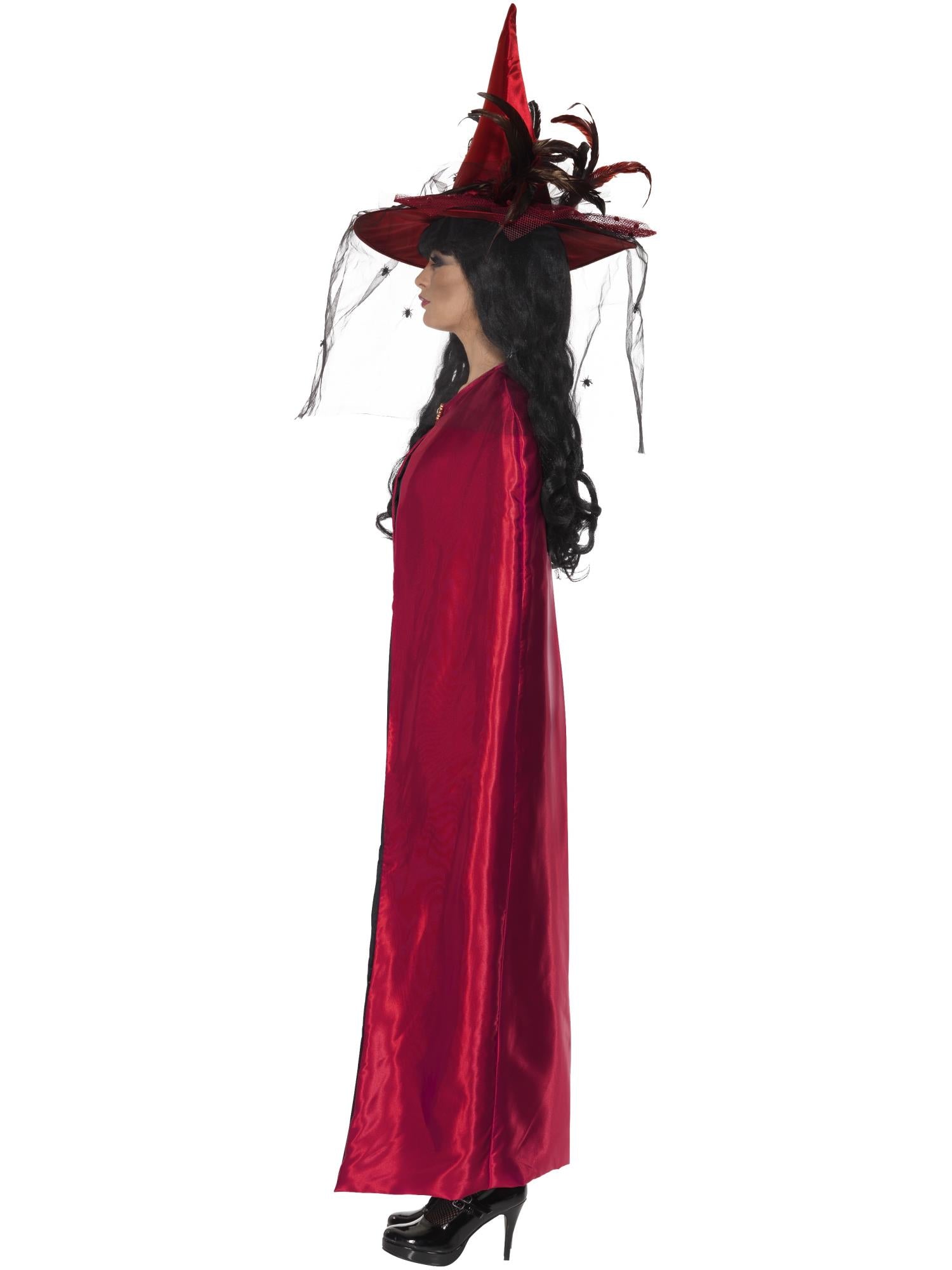 Reversible Cape, Red & Black 3