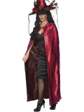 Reversible Cape, Red & Black 1