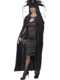Deluxe Witch Cape, Black 1