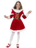 Little Miss Santa Costume, Red 1