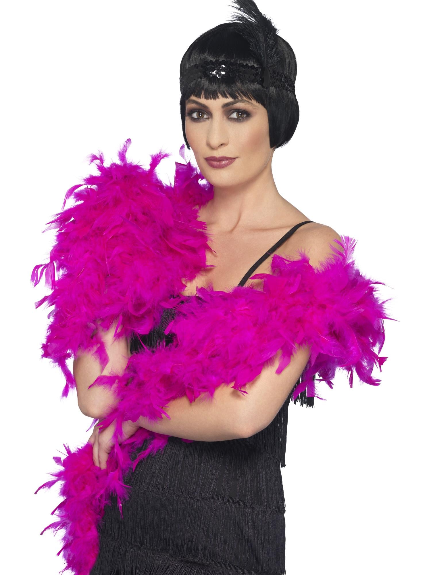Deluxe Boa, Fuchsia 1