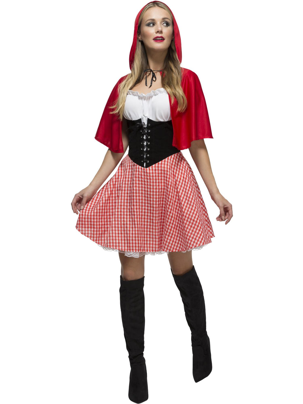 Fever Red Riding Hood Costume, Red 1