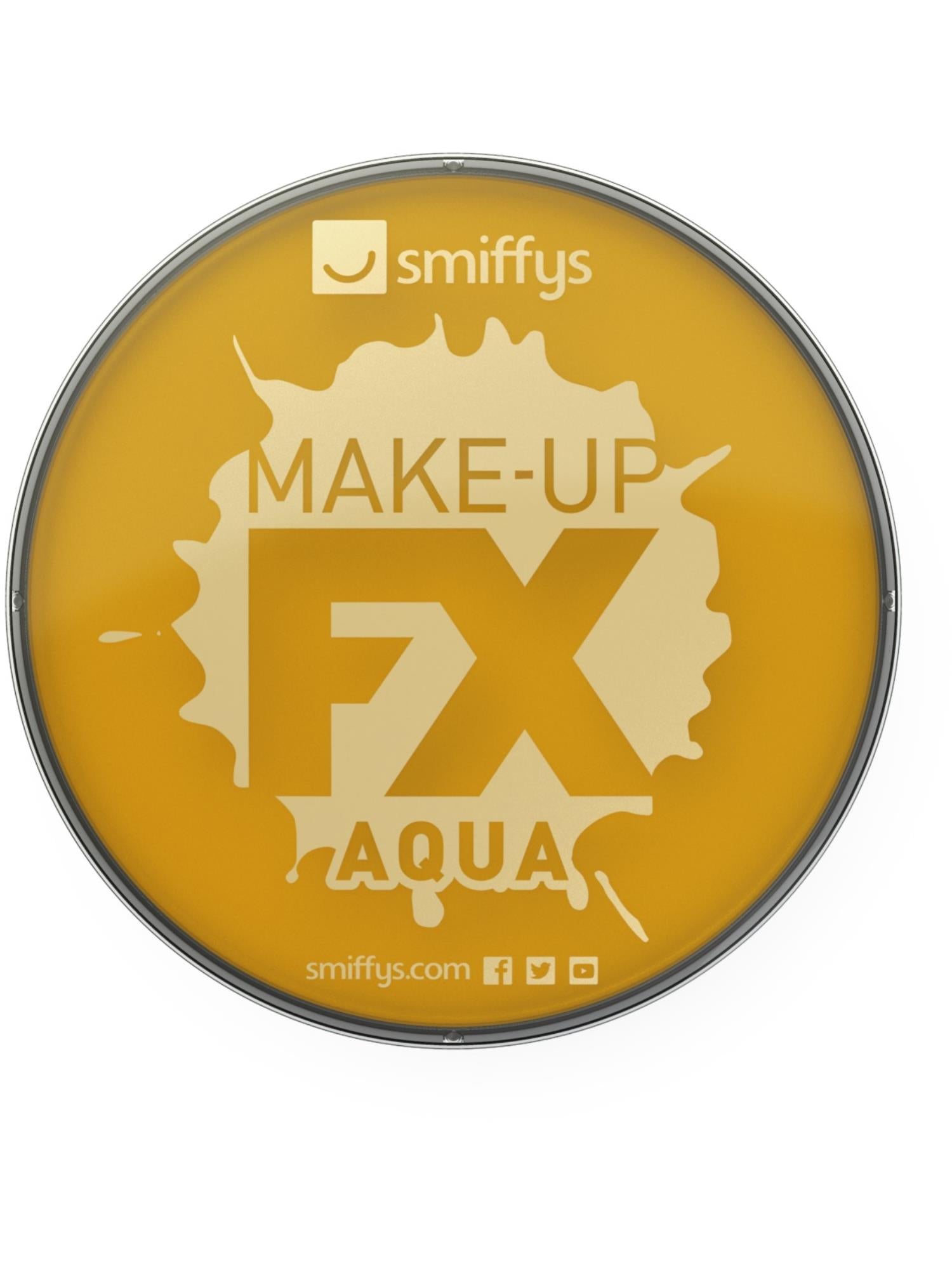 Smiffys Make-Up FX, Metallic Gold 1