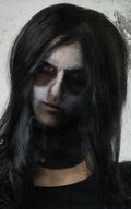 Ghost Mask with Wig 1