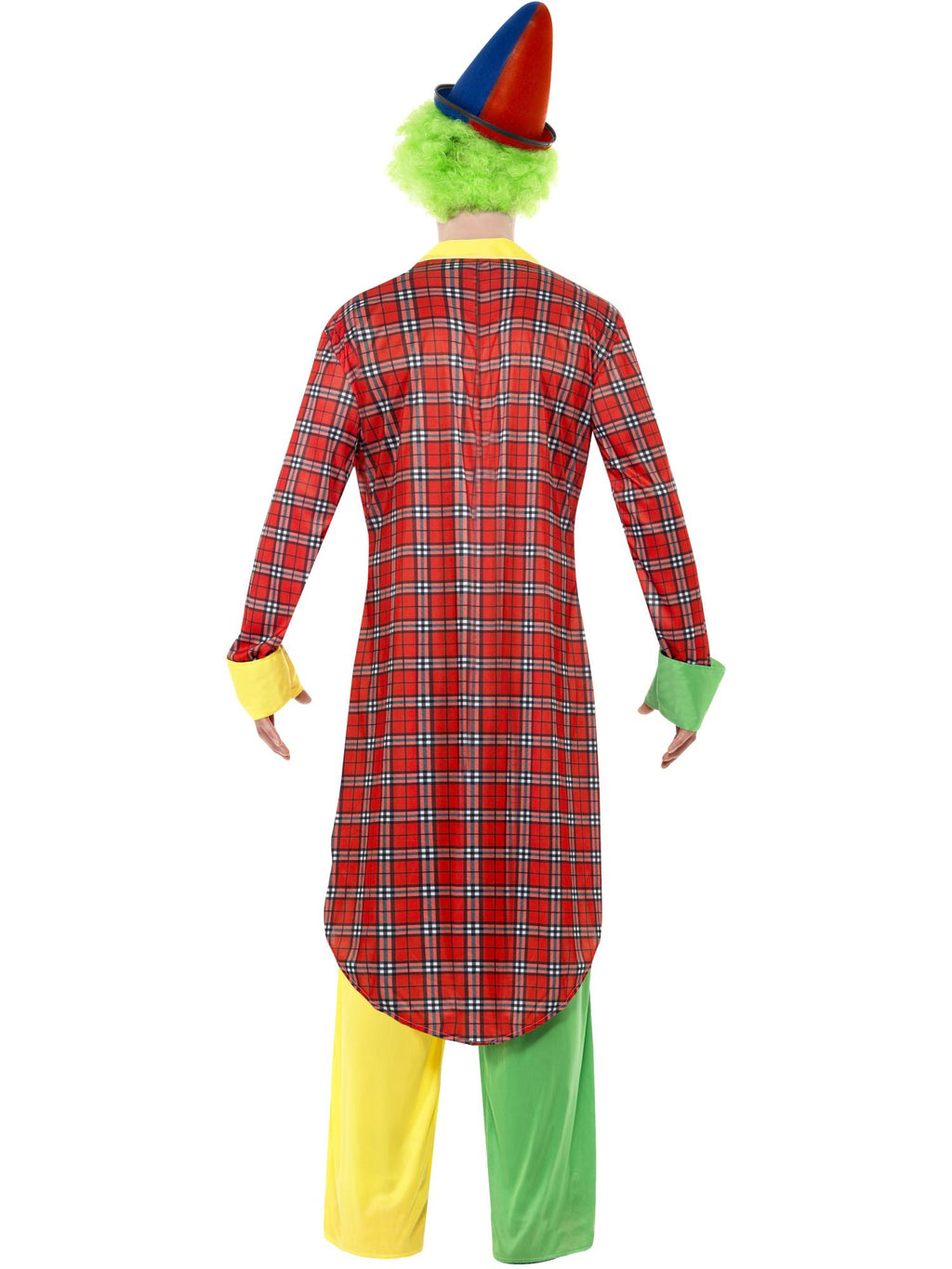Deluxe La Circus Clown Costume, Multi-Coloured 2