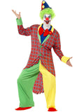 Deluxe La Circus Clown Costume, Multi-Coloured 1