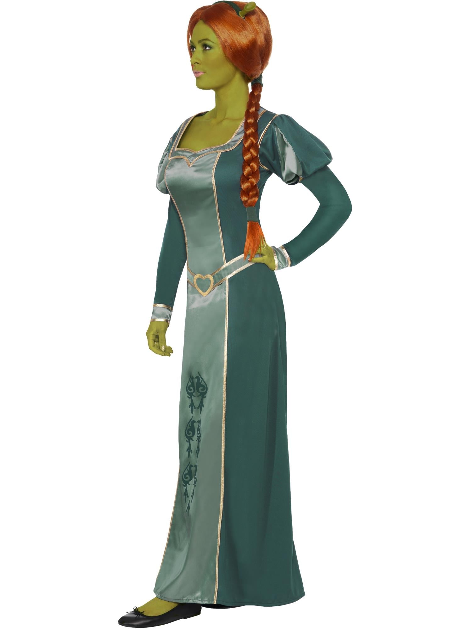 Shrek Fiona Costume, Green 3