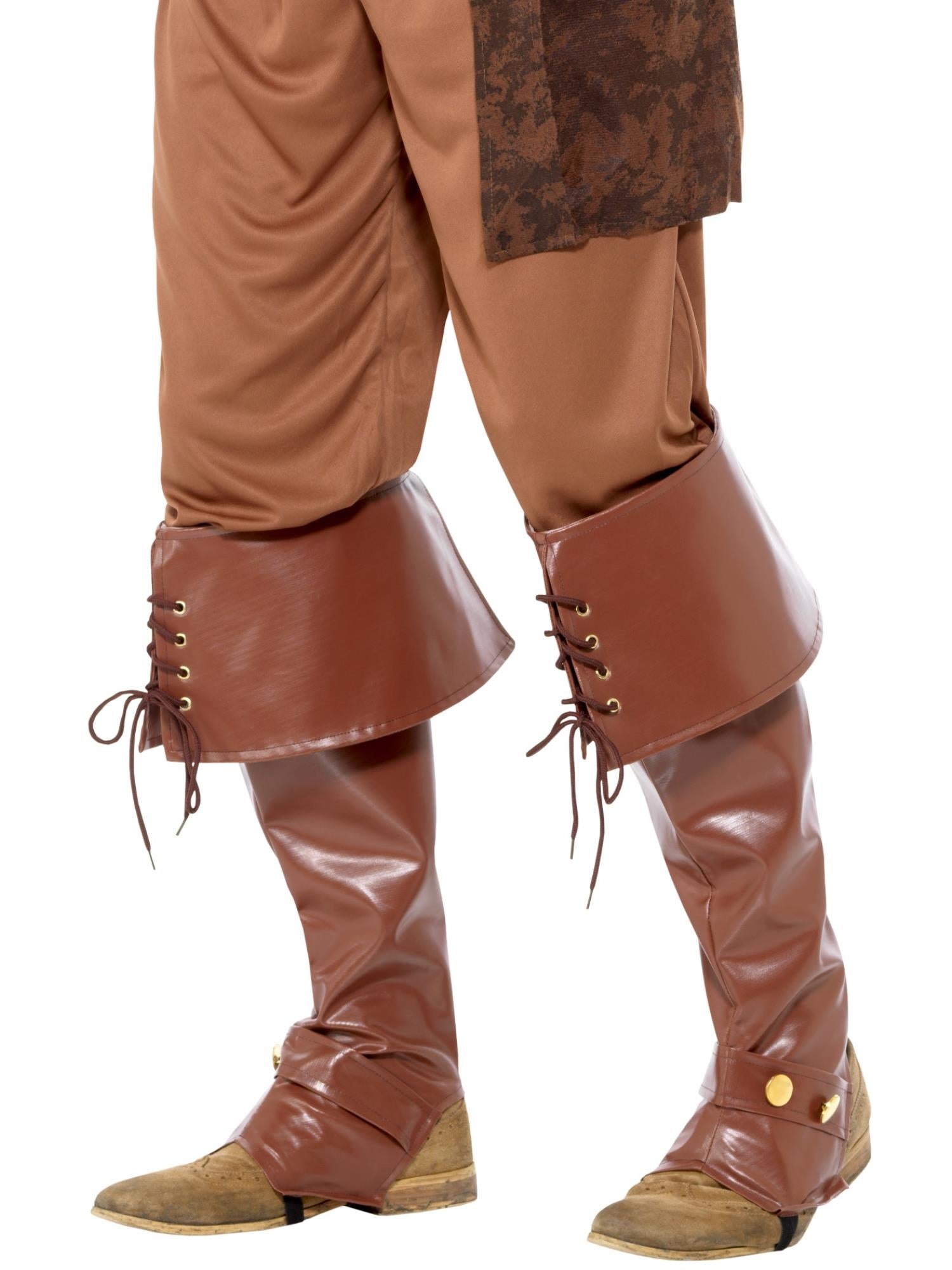 Deluxe Pirate Bootcovers, Brown 1