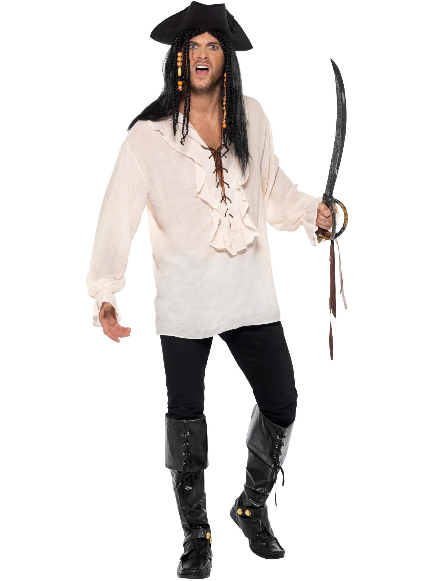 Pirate Shirt, Ivory 1