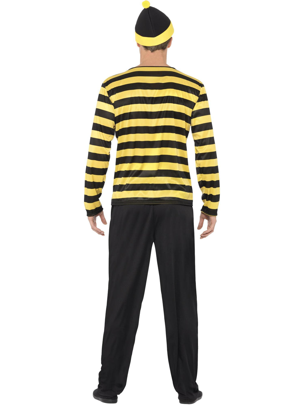 Where's Wally? Odlaw Costume, Black & Yellow 2