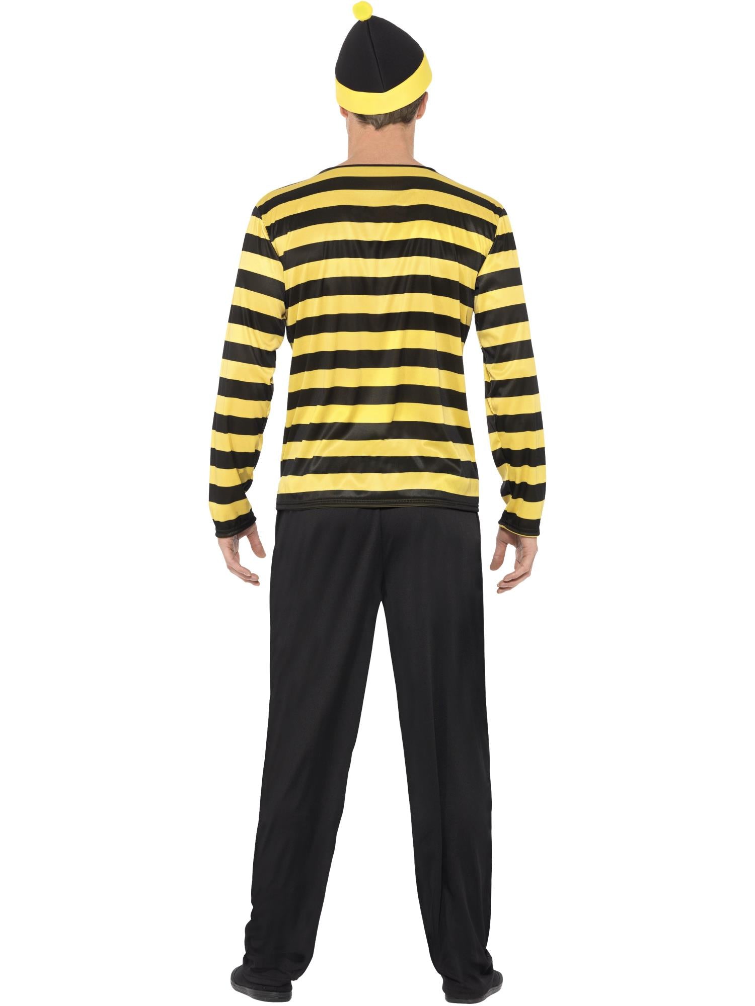 Where's Wally? Odlaw Costume, Black & Yellow 2