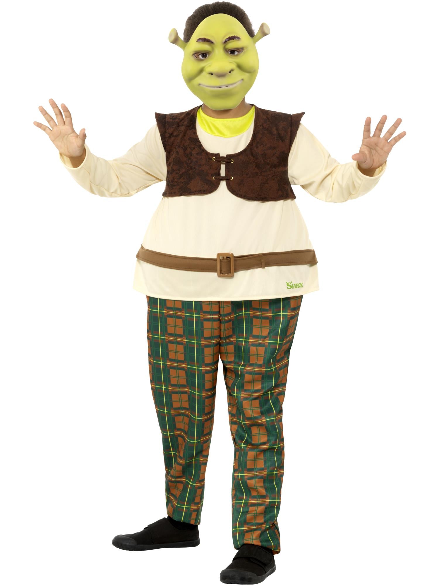 Shrek Kids Deluxe Costume, Green 1