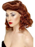 Pin Up Girl Wig, Auburn 1