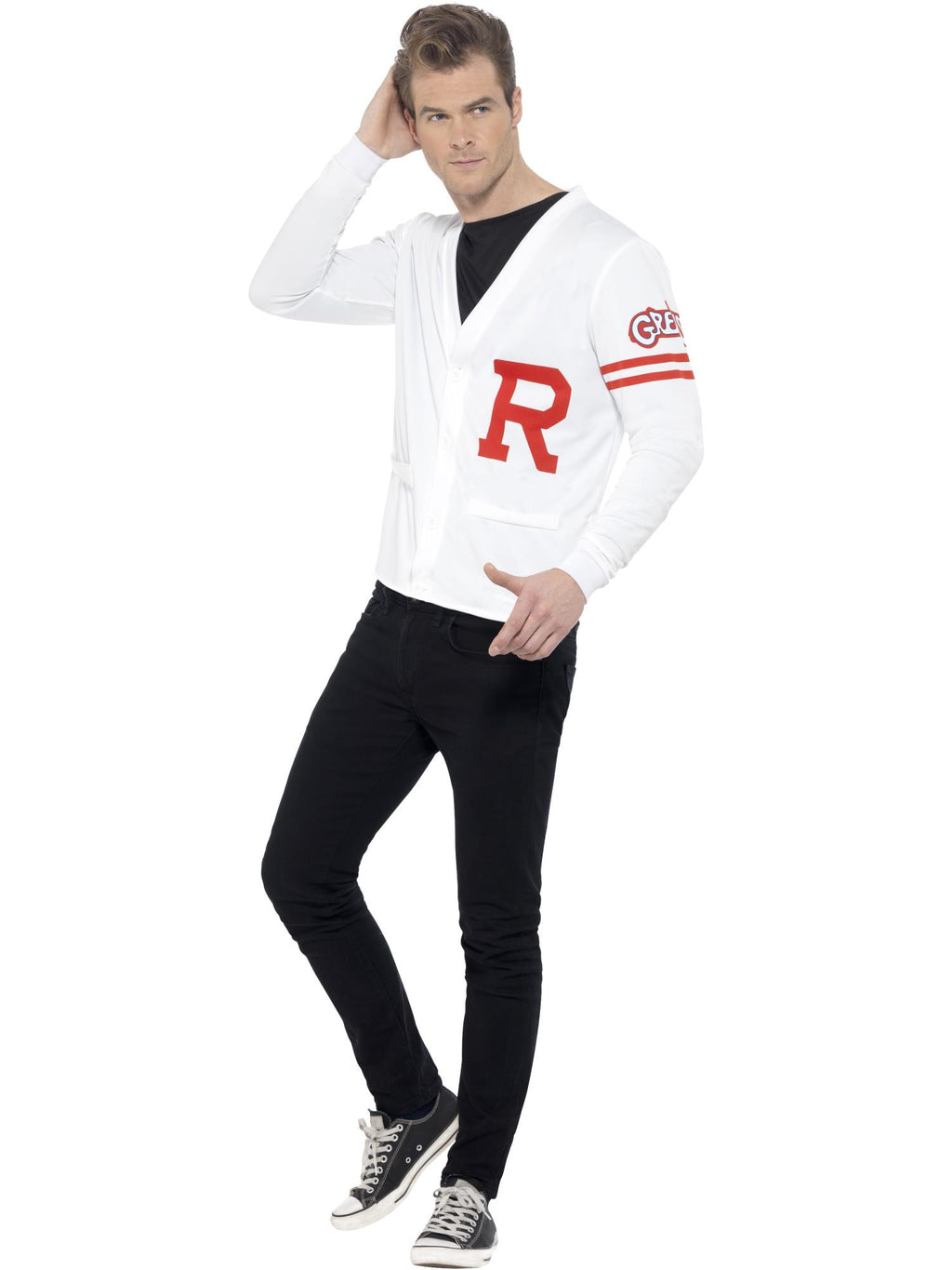 Grease Rydell Prep Costume, White 1