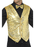 Sequin Waistcoat, Gold 1