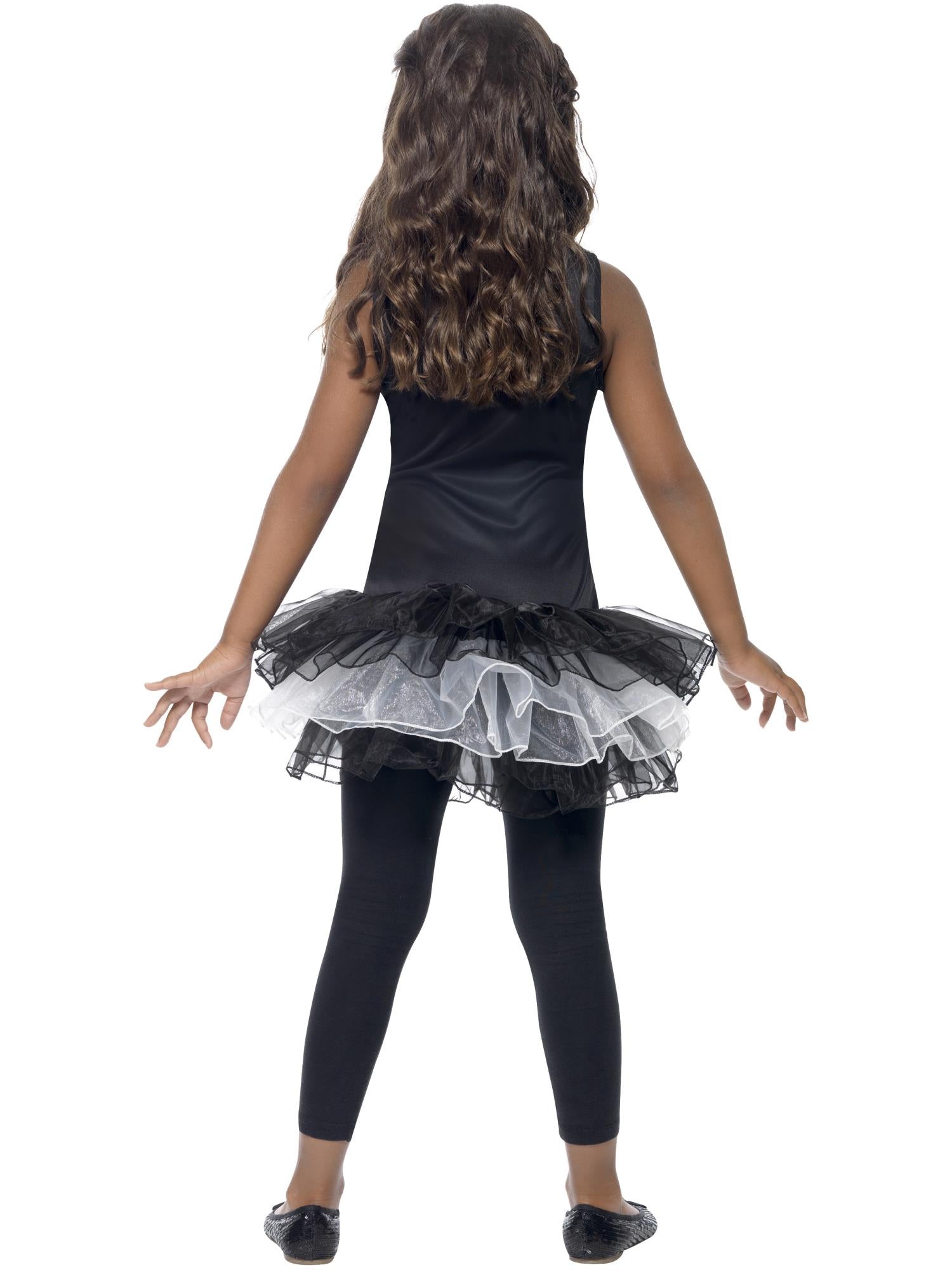 Skeleton Tutu Costume, Black 2