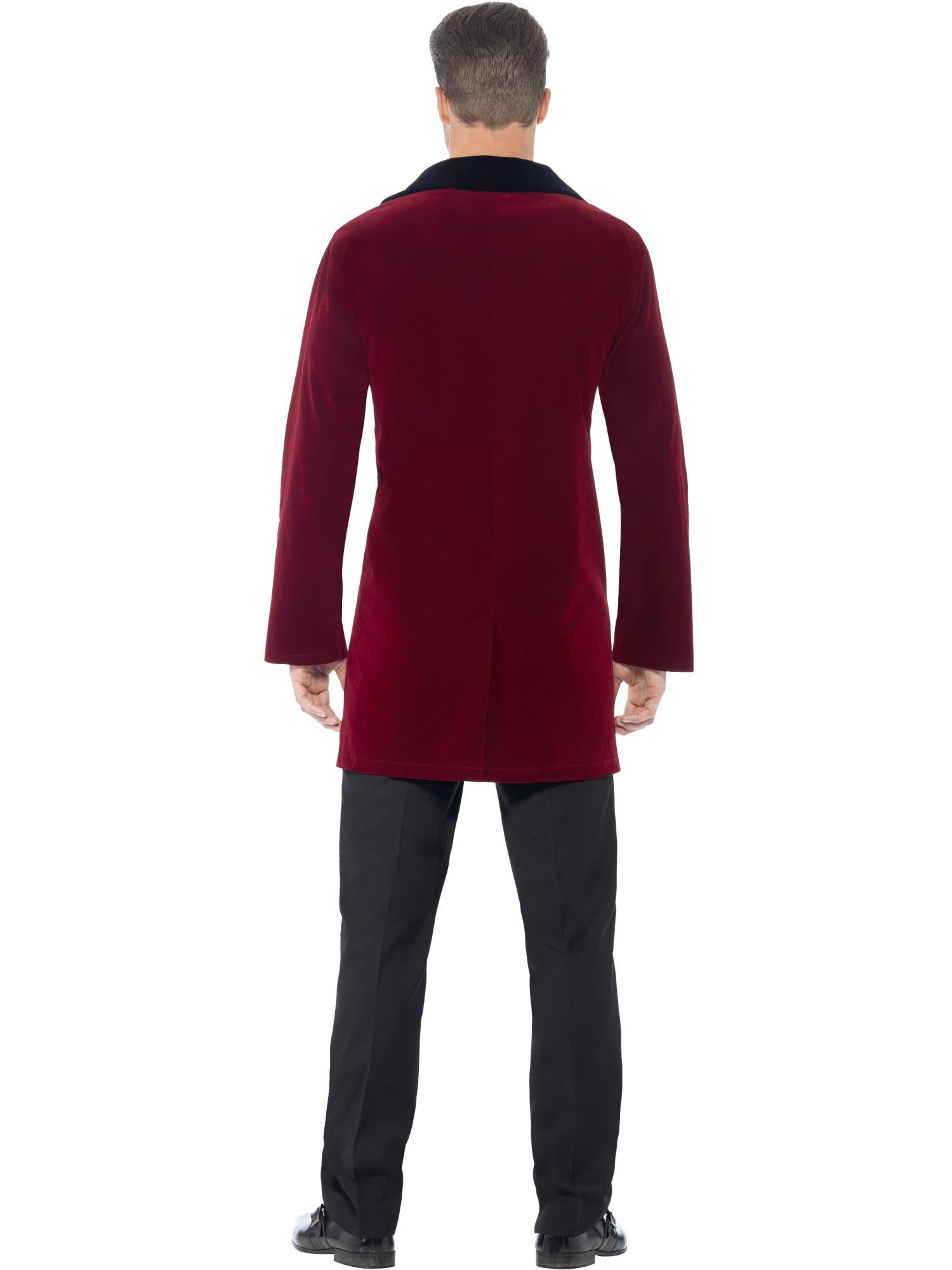 Deluxe Edwardian Gent Costume, Red 2