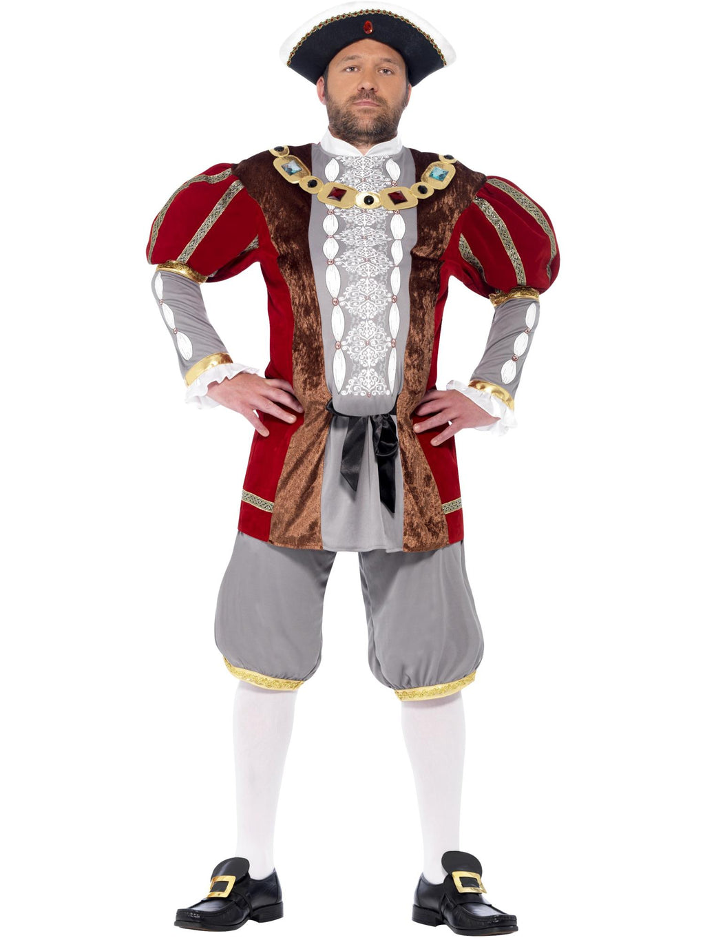 Deluxe Henry VIII Costume, Red 1