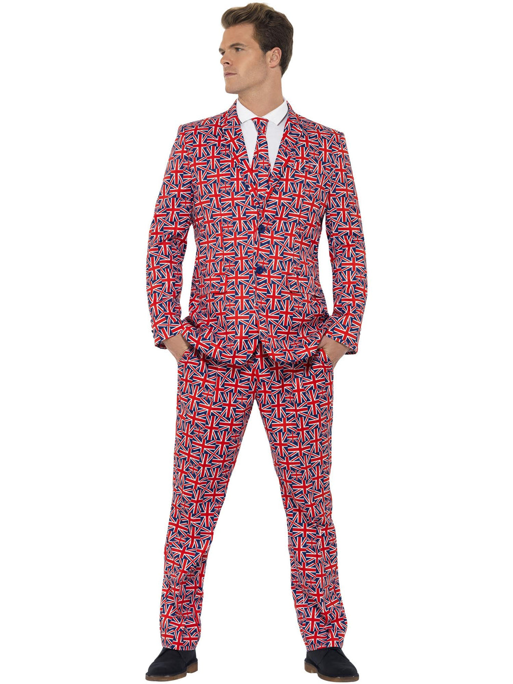 Union Jack Suit, Red 1