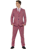Union Jack Suit, Red 1