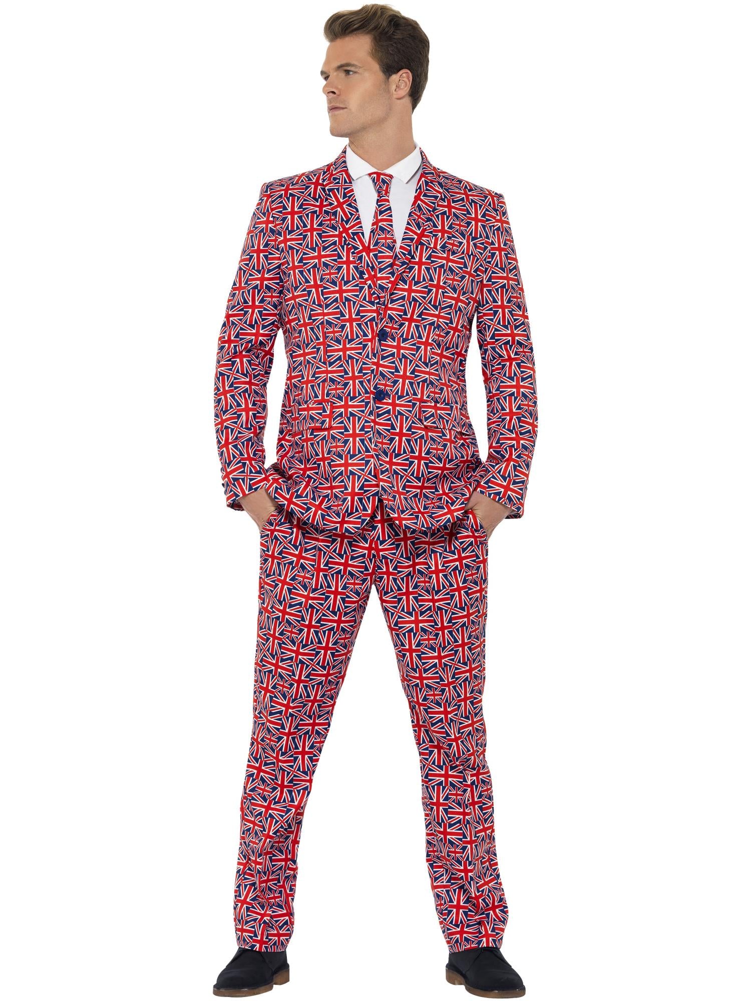 Union Jack Suit, Red 1
