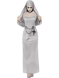 Gothic Nun Costume, Grey 1