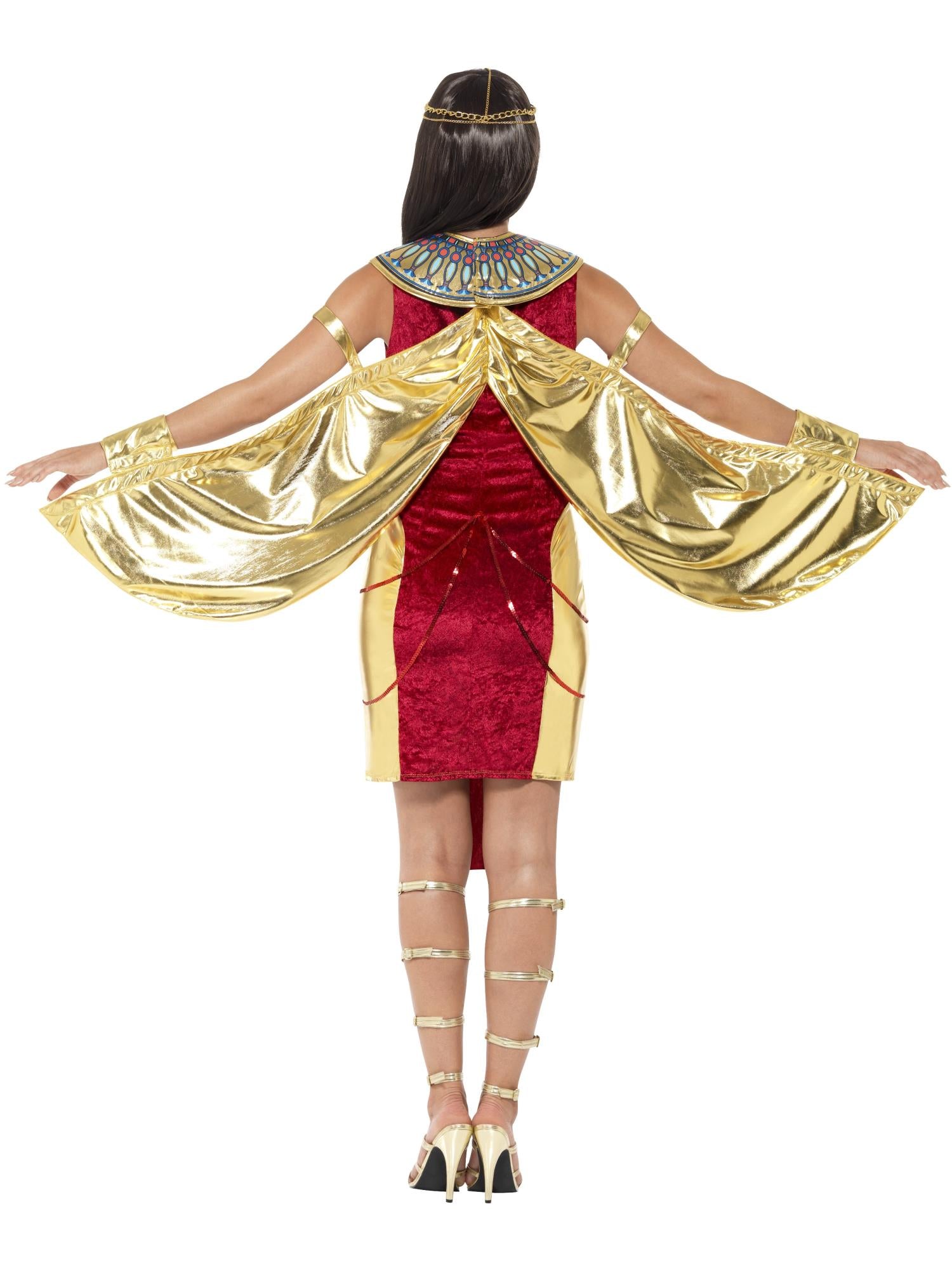 Egyptian Goddess Costume, Red 2